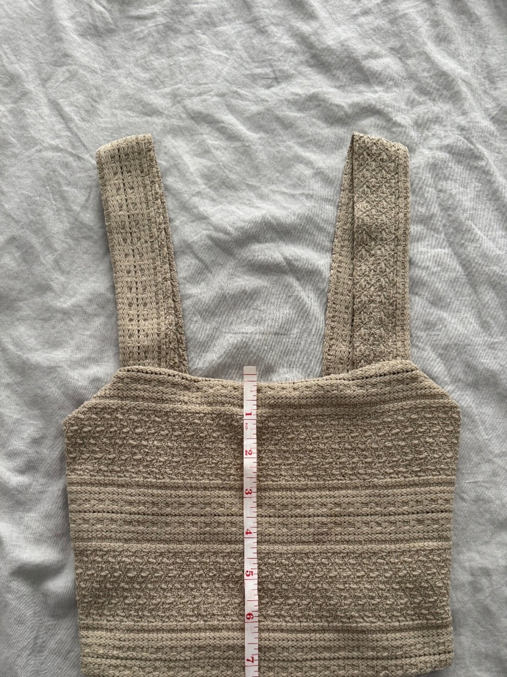 Dynamite Textured Crop Top - Picture 5 of 7